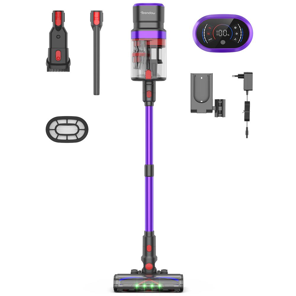 Teendown V20  Cordless Vacuum Cleaner 500W Brushless Motor Portable Detachable Vacuum Cleaner For Home Use 40 KPA Powerful Suction