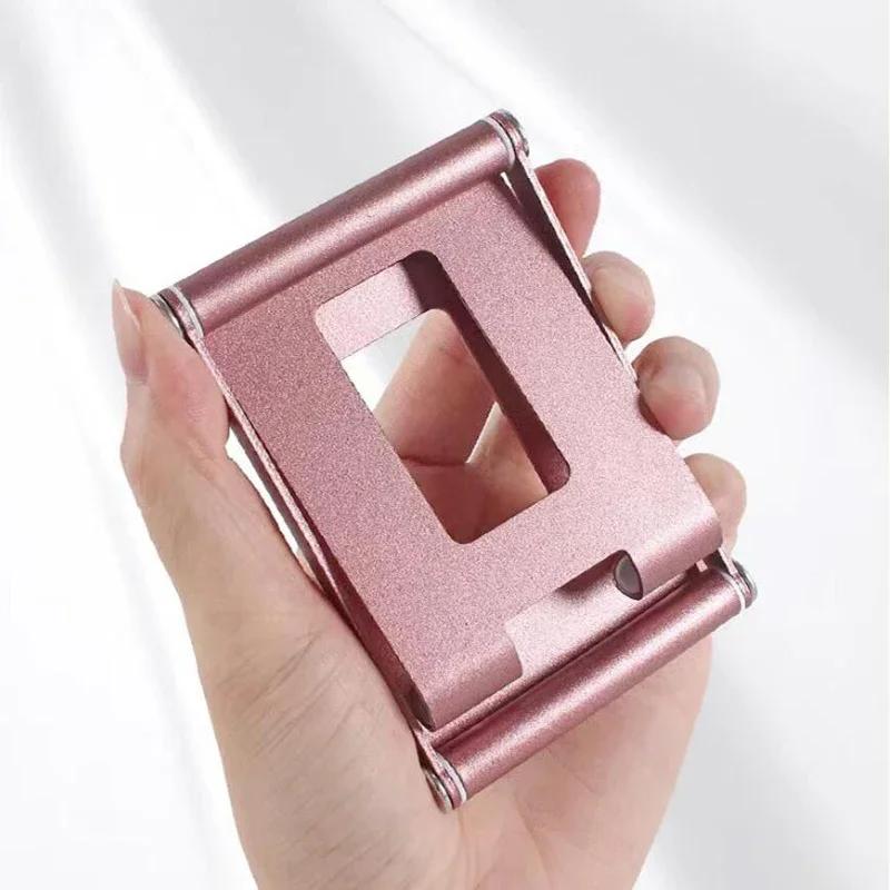 Adjustable Phone Holder - Desktop Foldable Tablet Support Stand Portable Smartphone Mount for Office Supplies