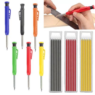 Zimmermannsbleistift, verstellbar, wirtschaftlich, mit Spitzer, präzise Markierung, mechanisches Zimmermannsbleistift-Set, Haushaltsbedarf