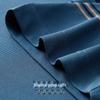 Men's Silk Blend Striped Polo Shirt
