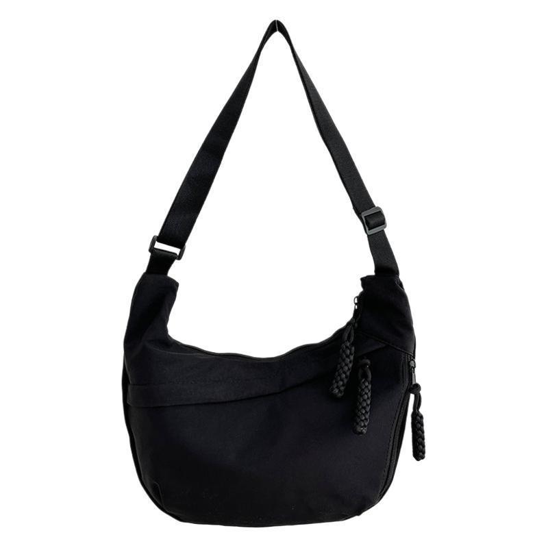 Bag messenger bag women's bag new fashion shoulder bag large capacity messenger bag class commuter bag dumpling bag