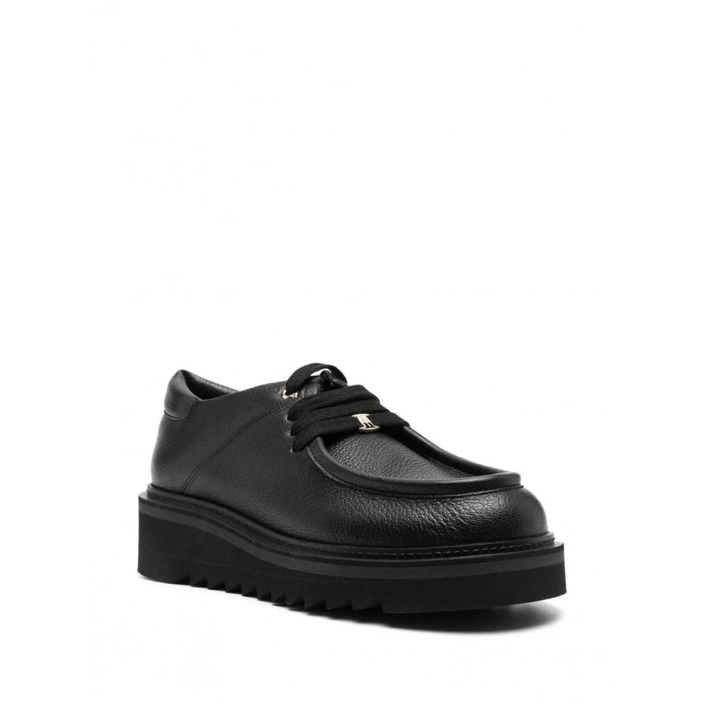 Salvatore Ferragamo Ferragamo Lace Up Black