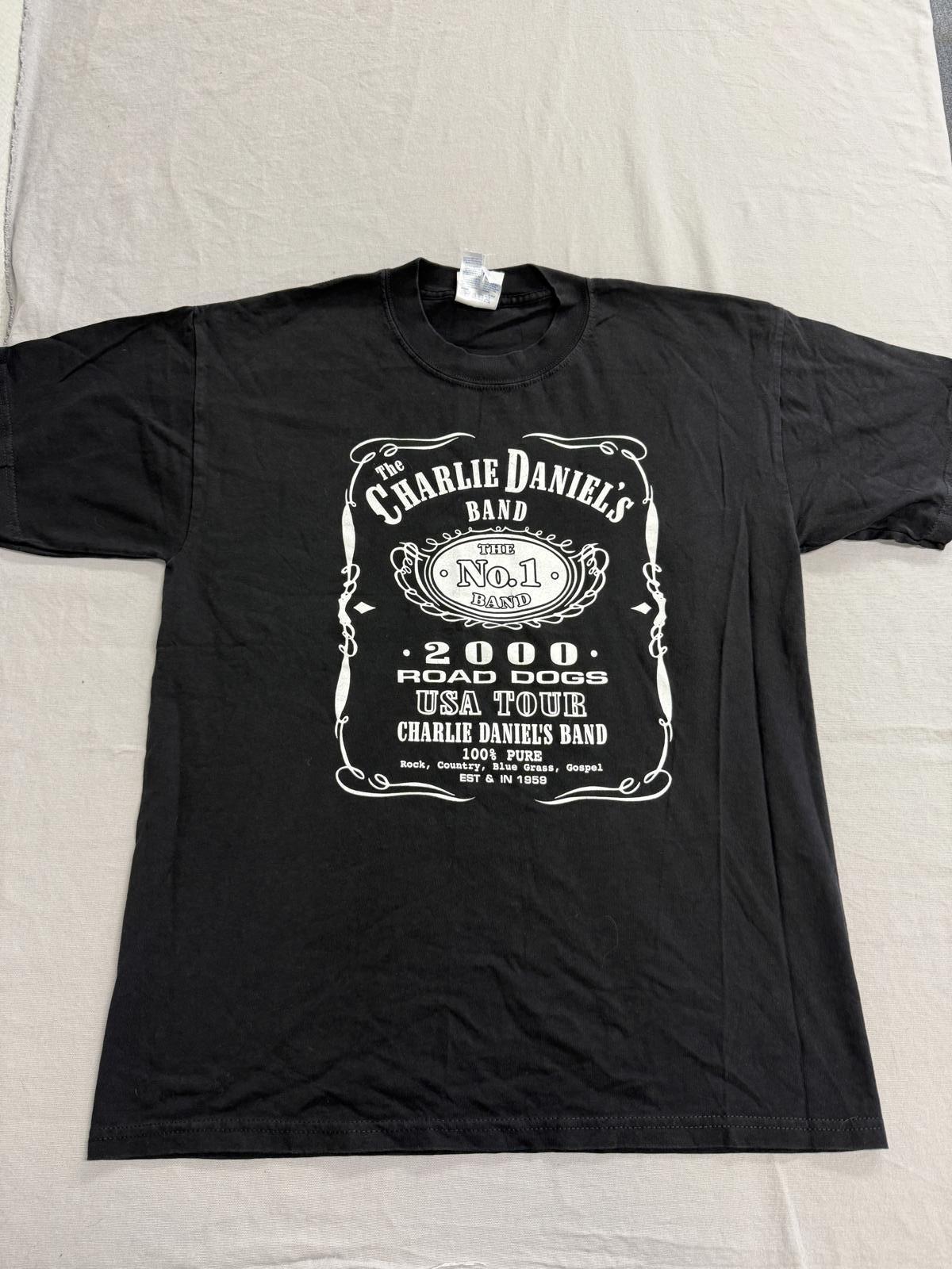 VTG Charlie Daniels Band T-shirt 2000 Tour Whiskey Tee L XXXL