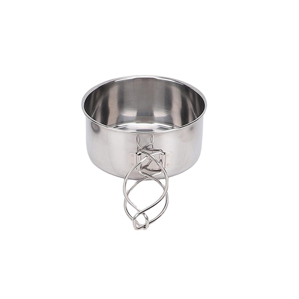 Camping Cookware Set 4-5 Person Stainless Steel Portable Cooking Utensils Set for Outdoor Camping Picnic