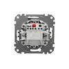 Sedna Design 1-pole Switch, Black Anthracite