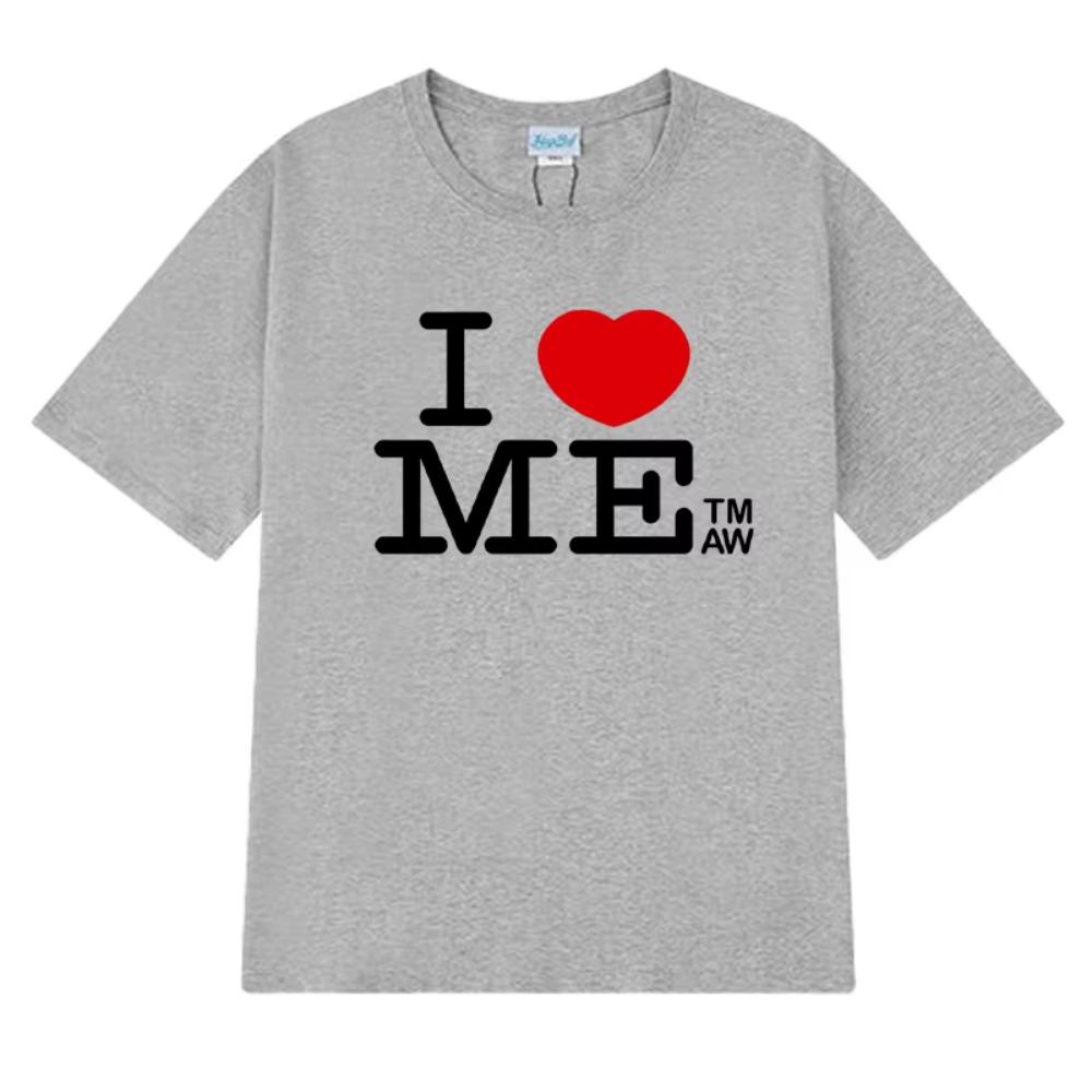 Ich liebe mich Tate Mcrae Miss Possessive 2026 Tour Bedrucktes Kurzarm-T-Shirt Unisex Unisex Mode Y2k Streetwear Unisex Baumwoll-Oberteile