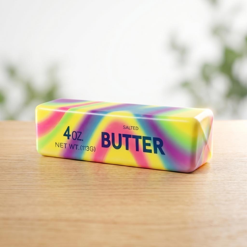 Soft Scented Squishy Toy Butter Stick Stress Relief Slow Rising Foam Simulation 13 5cm Sensory Fidget Toy for Kids and Adults