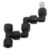 Reptile Mister Nozzles 360 Degree Adjustable Reptile Cooling System Nozzles For Greenhouse Courtyard