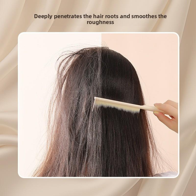 Neuer ultradünner Flachkopfkamm Damen- und Herrenhaar Haarschneiden Friseur Apple Push Edge Professioneller Frisierkamm