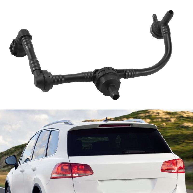 Engine Ventilation Tube Breather Vacuum Hose Suitable for 03F133751B High Heat & Oil Resistance Fuel Economy Improvement