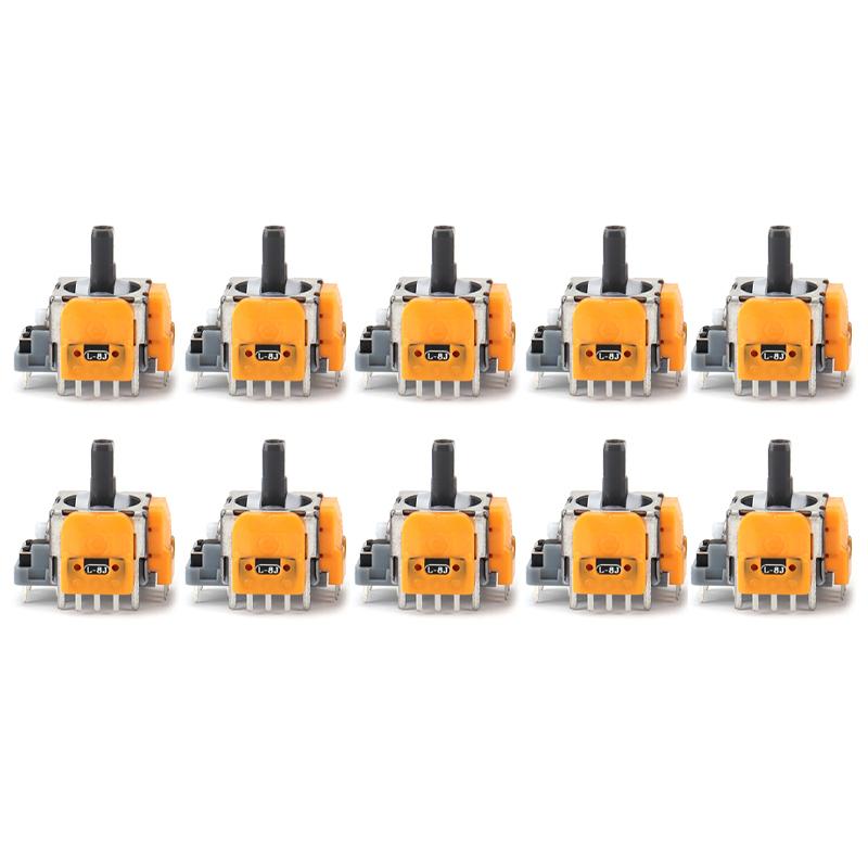 

10Pcs/Pack Replacement Hall Effect Joystick 3D Analog Sensor for PS5/PS4/Xbox One Controller Repair Parts Accessory