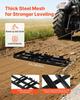 Drag Harrow, 122 X 50 Cm, Tow-Behind Driveway Grader with Adjustable Width & 50lbs Load Capacity, Heavy Duty Lawn Leveling Rake, Galvanized Steel