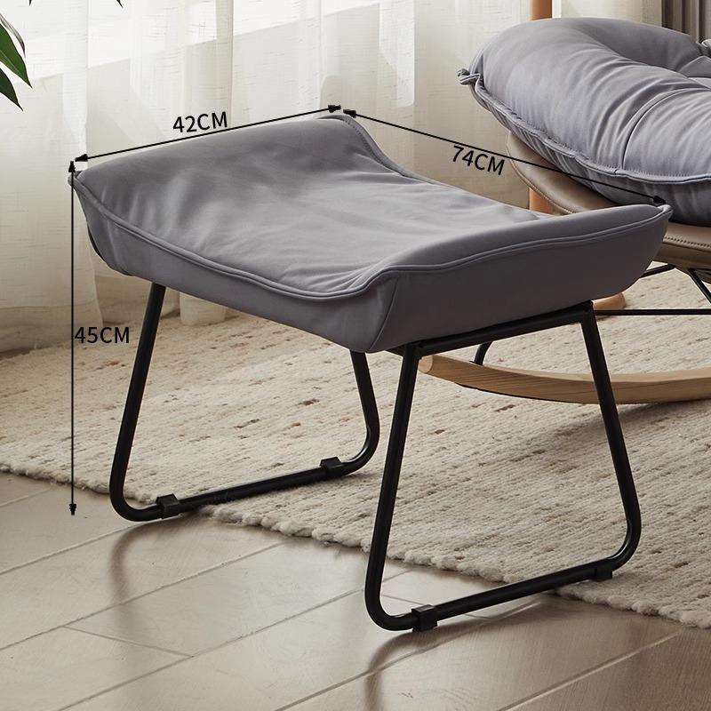 Foldable Multi-Color Footstool, Modern Entryway & Office Ottoman for Shoe Changing &Nap Support, Compact Space-Saving Home Decor