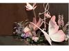 Large Pink Butterfly Art Set for Visual Merchandising, Window Decoration, Floral Display, and Hotel Landscaping