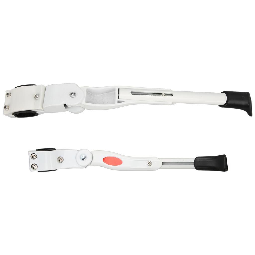Bike Kickstand Aluminium Alloy   Wear Resisting Plastic Mat Inside Enhanced Stability   Kickstand