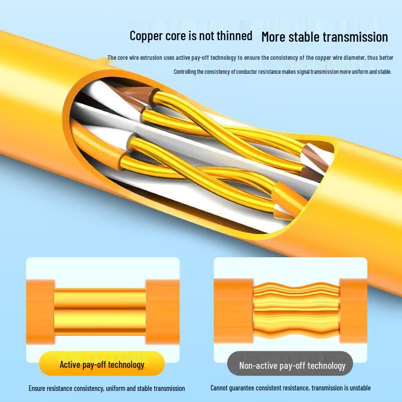 CHOSEAL CAT6 Gigabit Ethernet Cable
