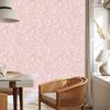 Coral and white glitter wallpaper for living room and bedroom 50x1000