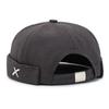 Brimless Skullies Cap Unisex Fashionable Hat Adjustable No Brim Baseball Cap for Men And Women Street Portable Docker Hat