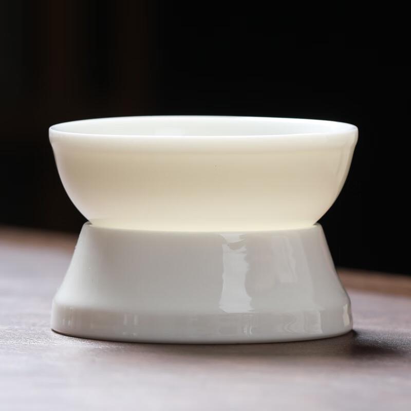 Yuanqing Jiasheng White Porcelain Tea Strainer Set