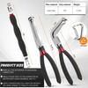 Electrical Disconnect Pliers Connector Hose Pliers Electrical Hose Removal Pliers Fuel Line Disconnect Tool Set(3PCS)