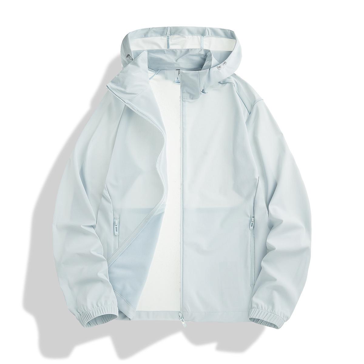 

2025 Унисекс UPF50+ Ледяной шелк Защита от солнца Легкая летняя куртка 2XL