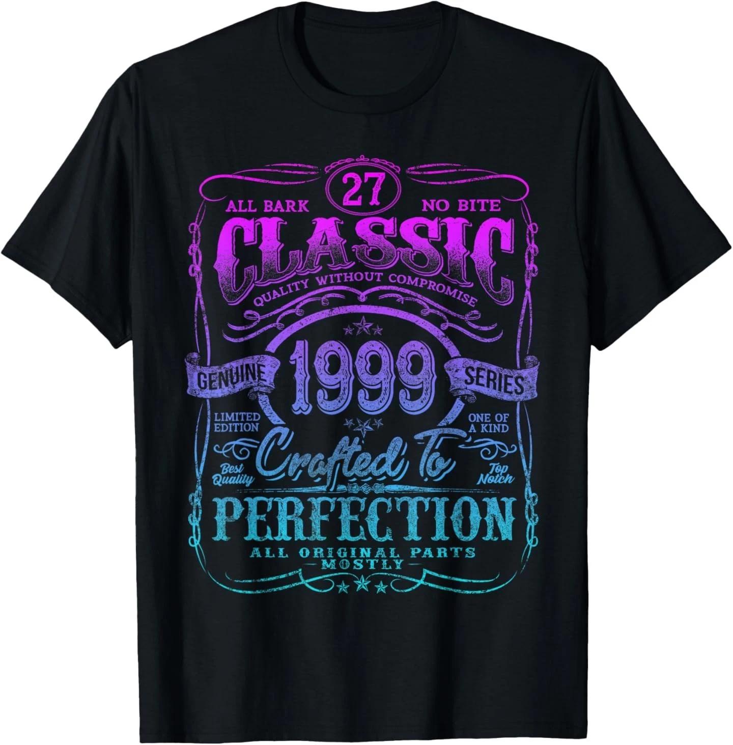 Vintage 1999 Limited Edition Shirt 27 Year Old 27th Birthday T-Shirt S
