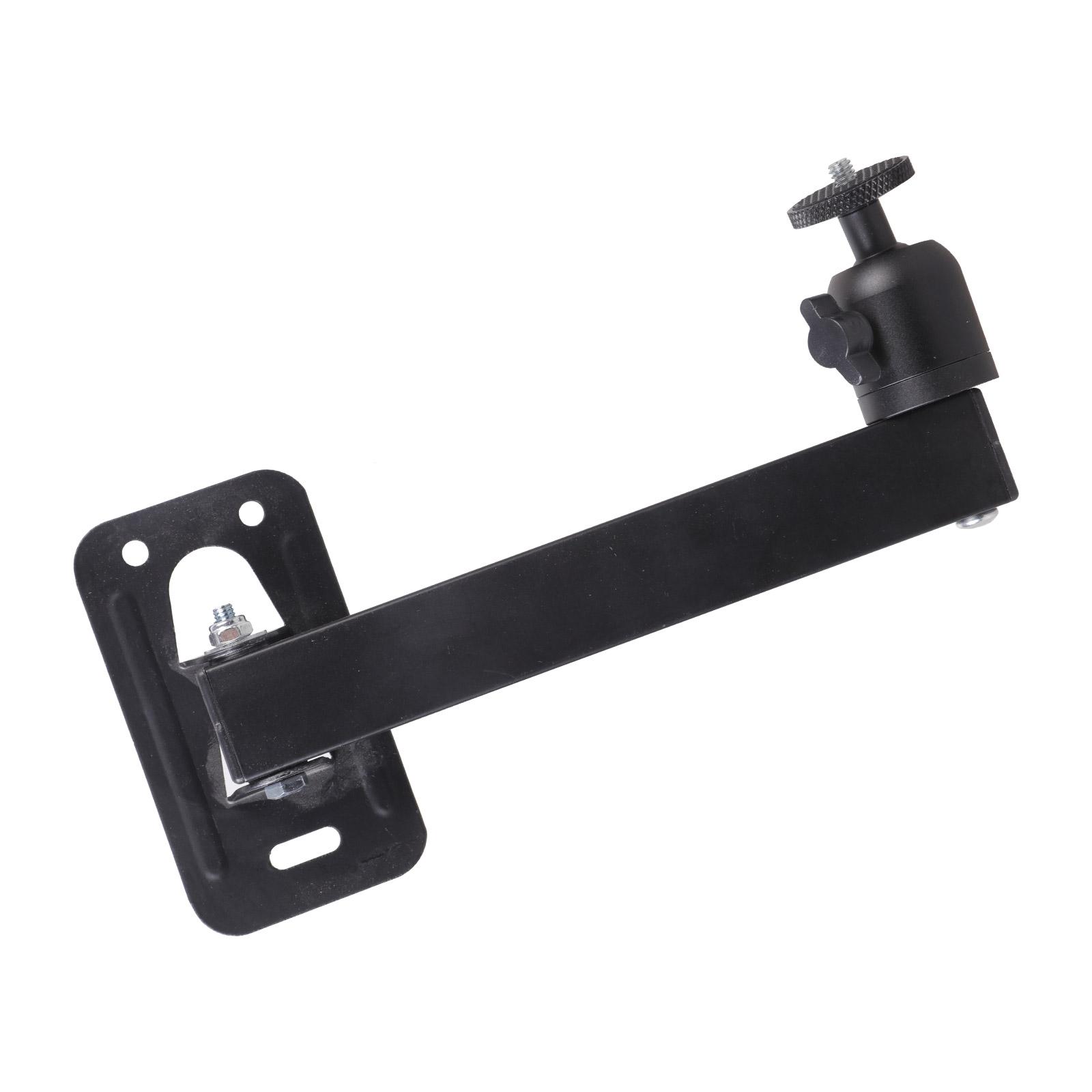 Foldable Projector Wall Mount With 5KG Load Capacity Double Swiveling Joints Full Motion Adjustable Arm