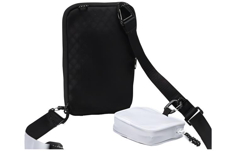 Under Armour Polyester Shoulder Bag, Crossbody Bag Small Unisex Black