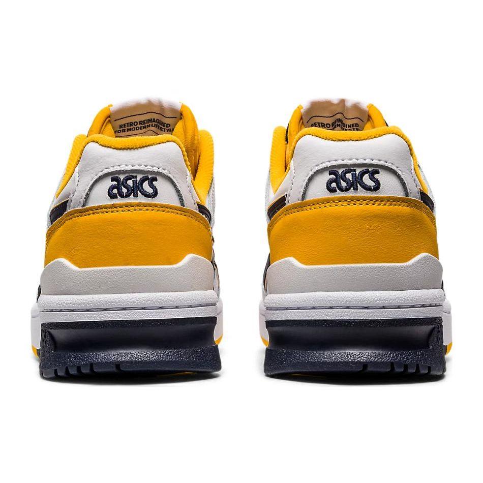 Asics EX89 Hvite Gule Midnatt Unisex Sneakers 1201A476-112