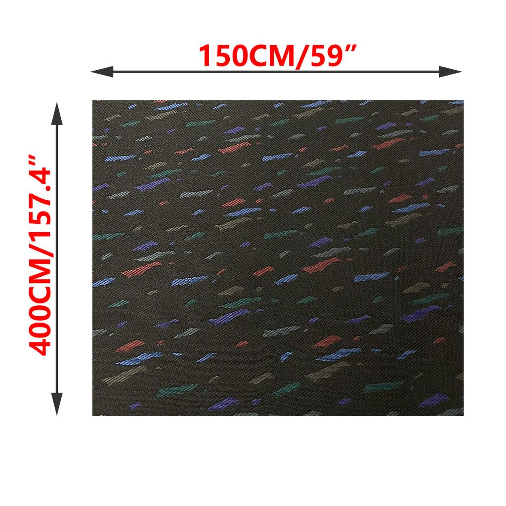 1M/2M/3M/4M Le Mans Confetti Fabric Racing Car Bucket Seat Cover JDM Style Headliner Door Panel Cloth