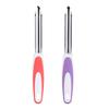 2Pcs Stainless Steel Fruit Pepper Corer Core Remover Tools Kitchen Supplies OrangePurple