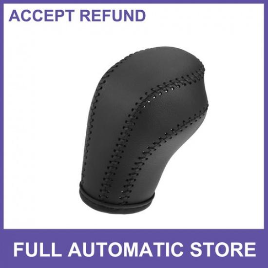 Gear Shift Knob Cover Single For Buick LaCrosse 09-12 with Stitch Leather