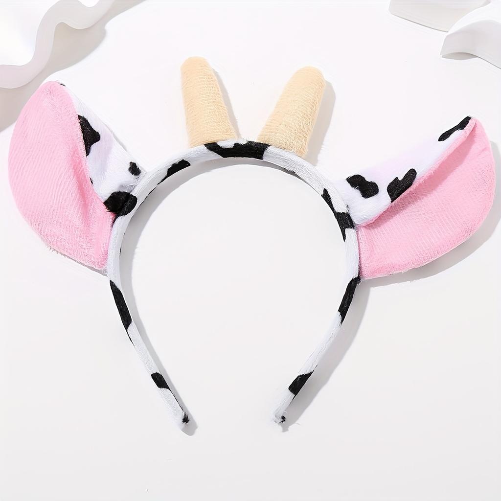 Halloween Cow Big Ear Headband