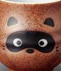 Hogdseirrs Sushi Shigaraki x by Soho Product Teacup, Tanuki, Small, 7.1 7.6cm, Kiln, Code 488-06-463