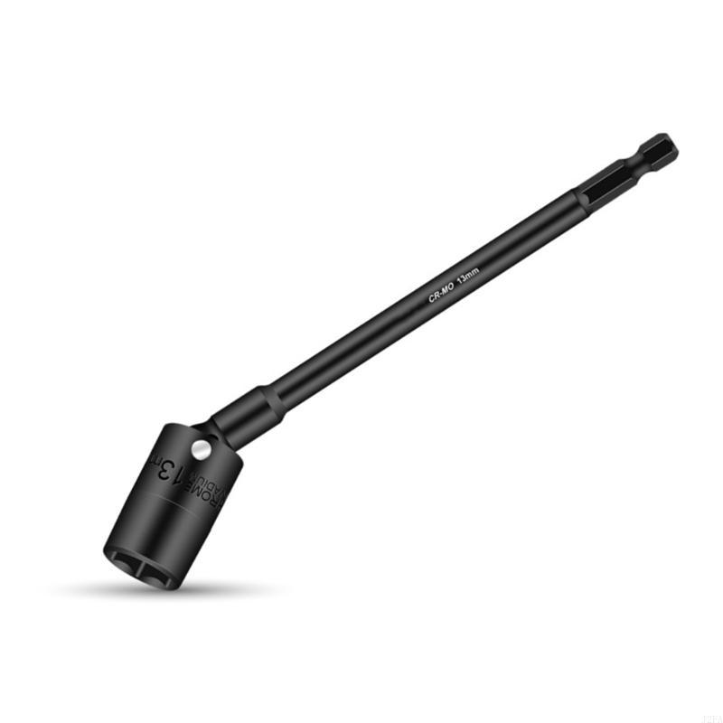

360 Degree Power Drill Screwdriver Sleeve Adapter Hexagonal Shank Turn Square