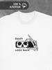 T-shirt with Meme Cat Print