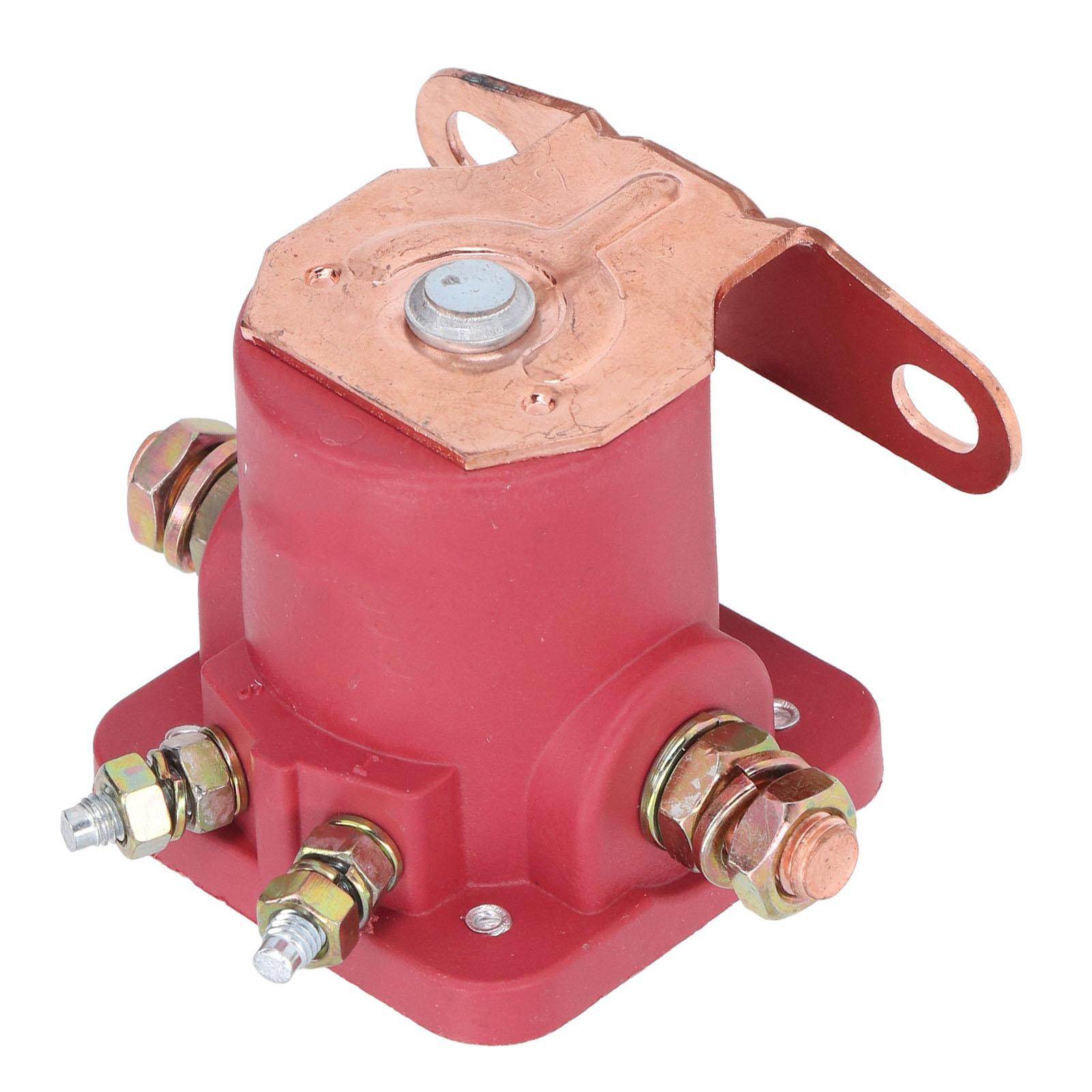 

4 Terminal Magnetic Switch Relay Starter Relay Replacement for Automotive Motorcycle 12VDC 100A