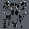 ATV Graphics Background Decals Stickers For Arctic Cat DVX 400 2004 2005 2006 2007 2008 Motorcycle Customize Protector Sticker