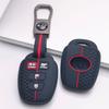 Silicone Key Cover keychain for Toyota Corolla Camry RAV4 Highlander Prado, Fits Toyota Corolla Camry RAV4 Yaris Hilux Highlander Prado Vios Fortuner
