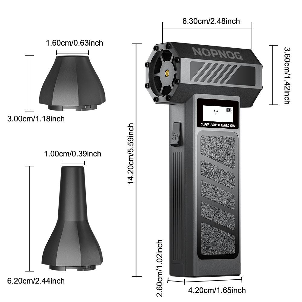 Auto foukání sněhu elektrický vzduchový prachovka 130 000 ot./min. přenosný nabíjecí turbo proudový ventilátor vysavač čisticí nástroj foukač 4 nastavitelné rychlosti