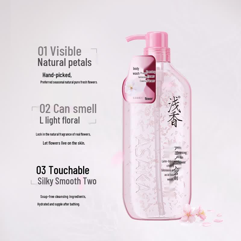ASAKA Evening Cherry Blossom Amino Acid Body Wash 720g