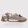 Top Version Niche Cow Anti-Velvet German Training Shoes Women'S Leather Lace-Up Casual Sports Shoes Comfortable Flat-Bottomed Forrest Gump Shoe