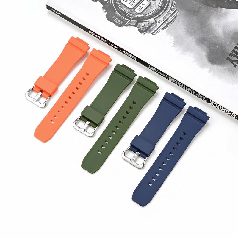 16mm Klokkereim For Casio G-Shock GM-5600/GA2100/GM2100 Hurtigutløsning TPU Sport Dykking gshock Klokkebånd Armbånd