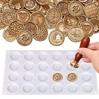 24-Cavity Silicone Mold for Chocolate Chip Mousse Cakes or Handmade Soaps