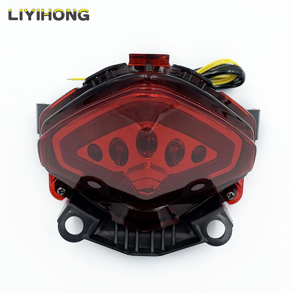 

For HONDA CB 500 X/R/F CB500X CBR500R CB500F 2013 2014 2015 Motorcycle Integrated LED Tail Light Turn signal Blinker Lamp Red червоний