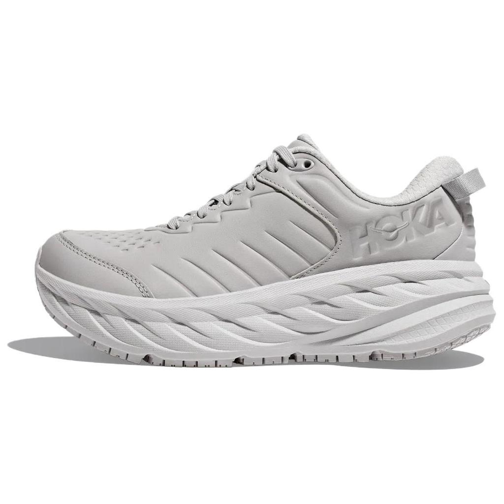 HOKA Bondi SR Harbor Mist Men Sneakers Grey Lunar-Rock 1110520-HMLR