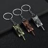 Tank Keychain Pendant Metal Military Tank Keychain Lightweight Retro Bag Charm Accessories for Men And Women Tank Lovers
