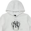 Nike Hoodie New York Yankees Double Logo Fashion Casual Hooded Long Sleeve Kids Hoodies White 3Z3B7SBGA-NYY