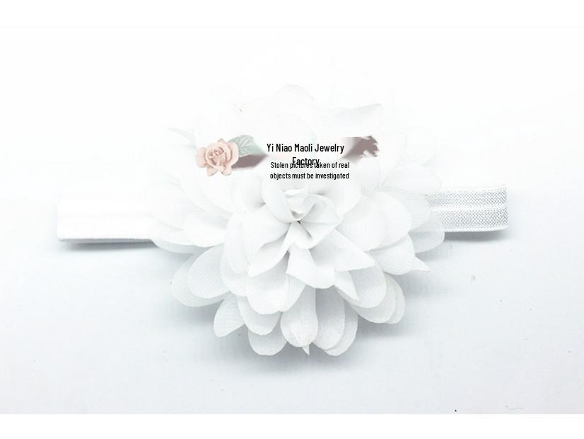 Chiffon Flower Headband for Babies and Toddlers: Stylish European & American Design