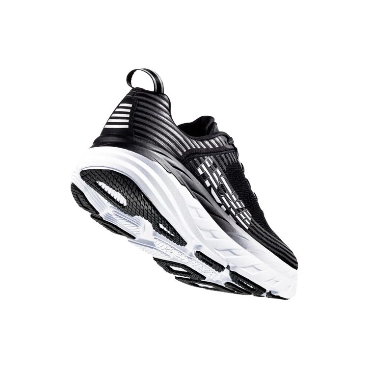 HOKA Bondi 6 Black White Men Sneakers 1019269BLK